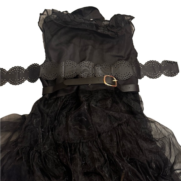 1950’s Lace Belt Dress - Picture 5 of 7